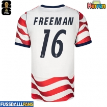 Vereinigte Staaten Alex Freeman #16 Heimtrikot WM 2026 Kurzarm
